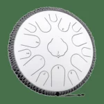 Tambur cu limbi din oțel carbon 15 note 36 cm – Do major – 11 culori